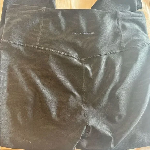 Athleta Simone Biles Shine High-Rise Elation 7/8 Legging - Picture 3 of 5